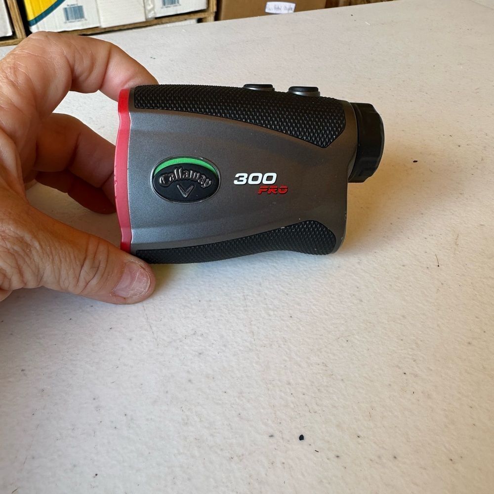 Callaway 300 Pro Rangefinder in Black and Red